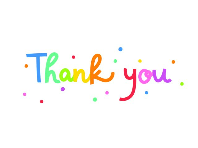 Thank you Volunteers!