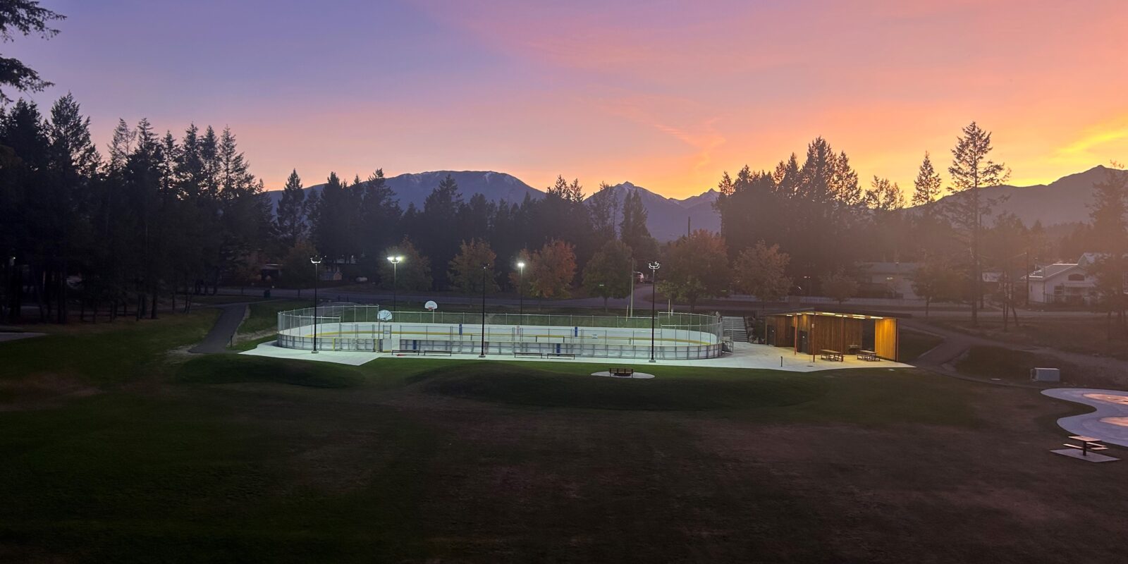 Radium Stadium Outdoor Rink
